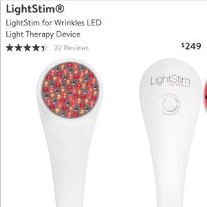 NEW Lightstim LED anti wrinkle skincare device